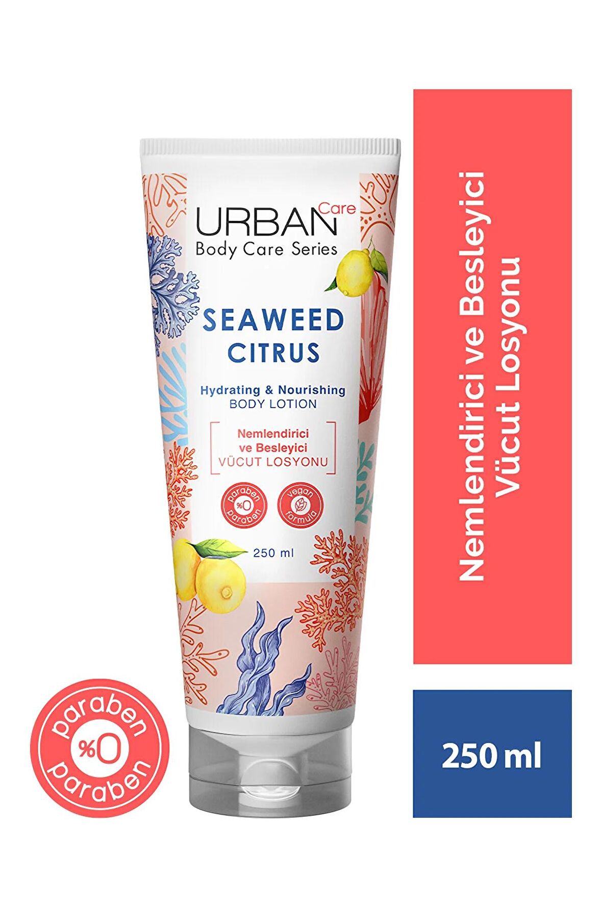 Urban Care Seaweed Citrus Nemlendirici ve Besleyici Vücut Losyonu 250 ml