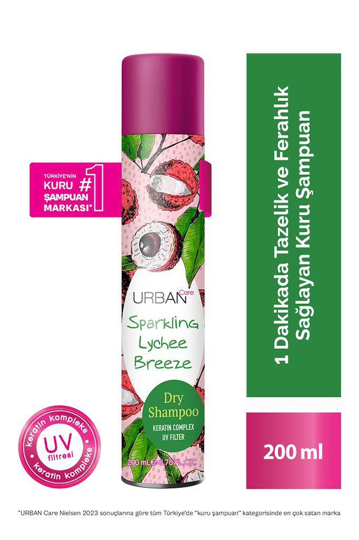 Dry Shampoo Sparkling Lychee Breeze 200 ML