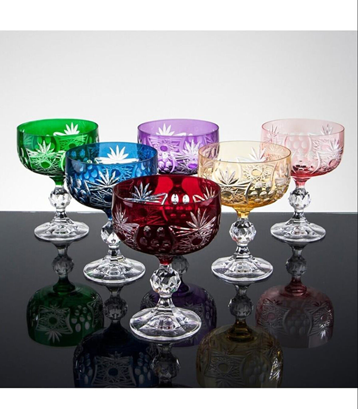  DECORIUM 6 lı Crıstallıne 6 Renk Dondurmalık  M03607 