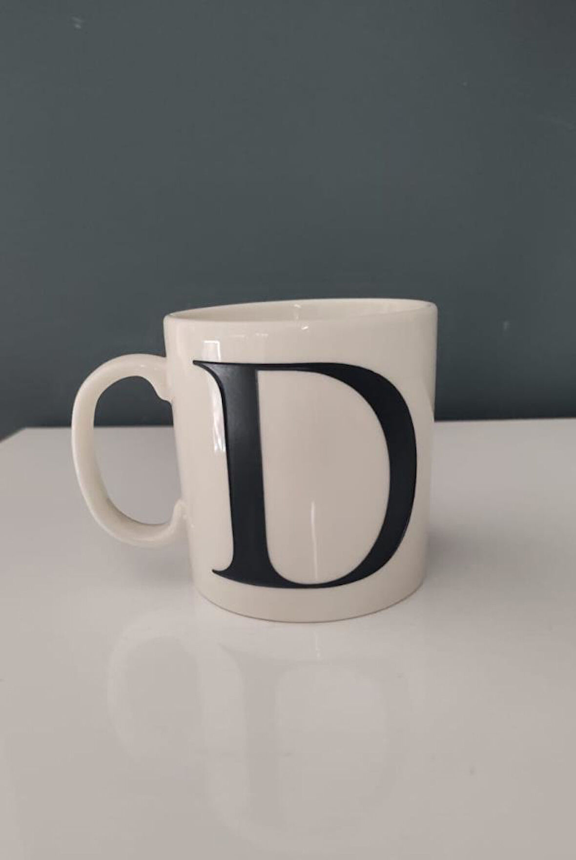 DECORIUM KUM D HARFLİ KUPA