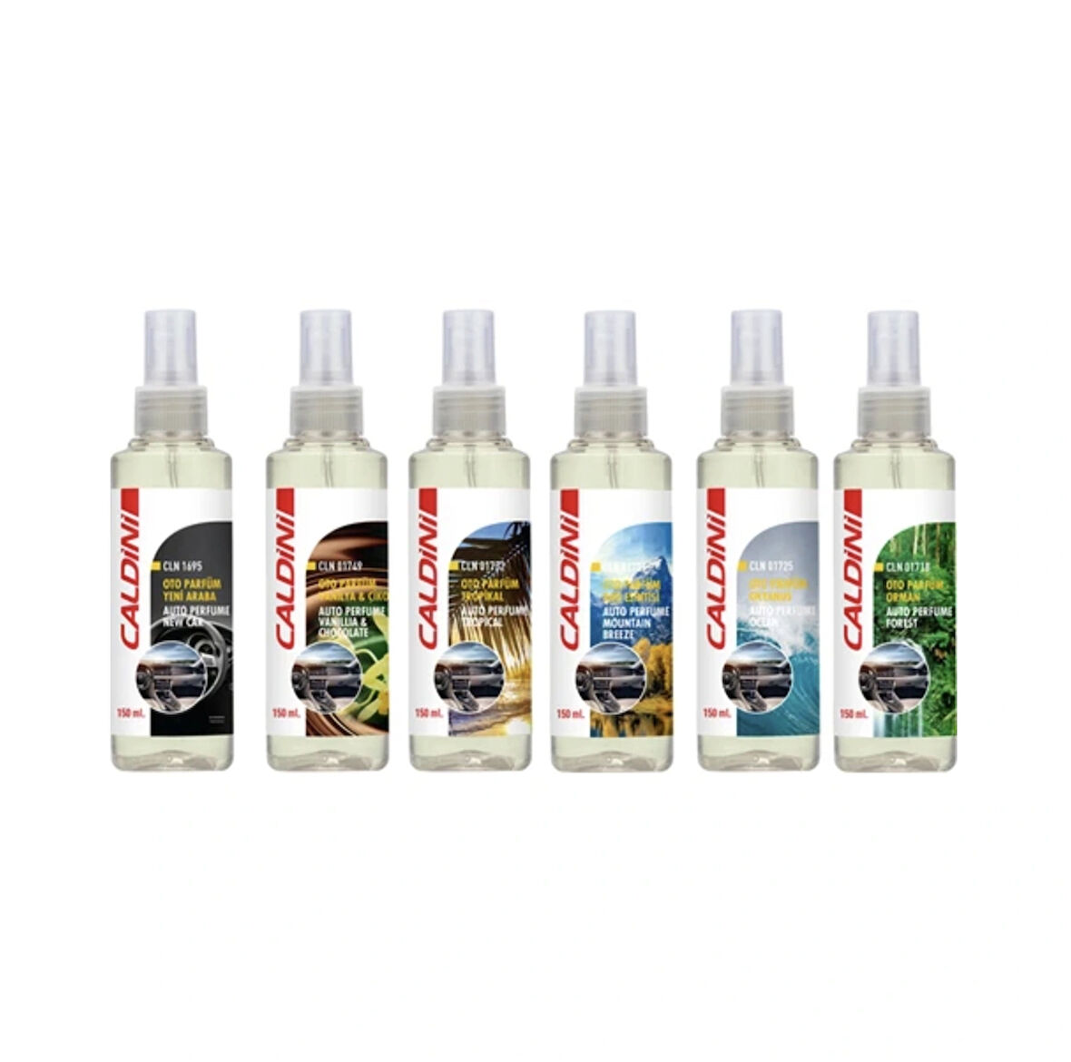 Caldini 150 ml Caldini Oto Parfüm Parmak Sprey