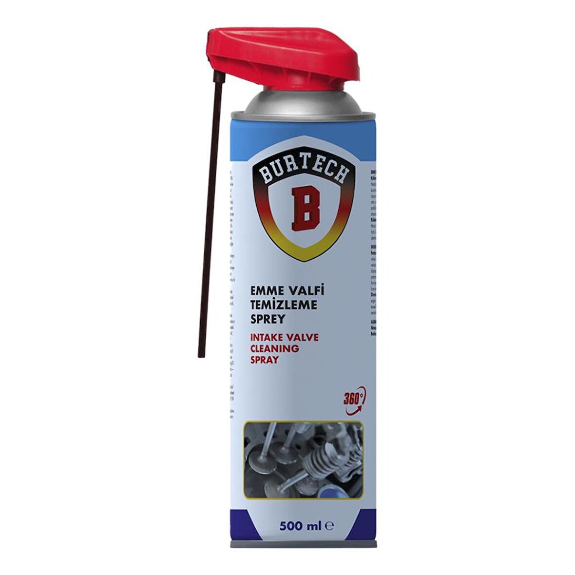 Burtech Emme Valfi Temizleme Sprey 500 Ml