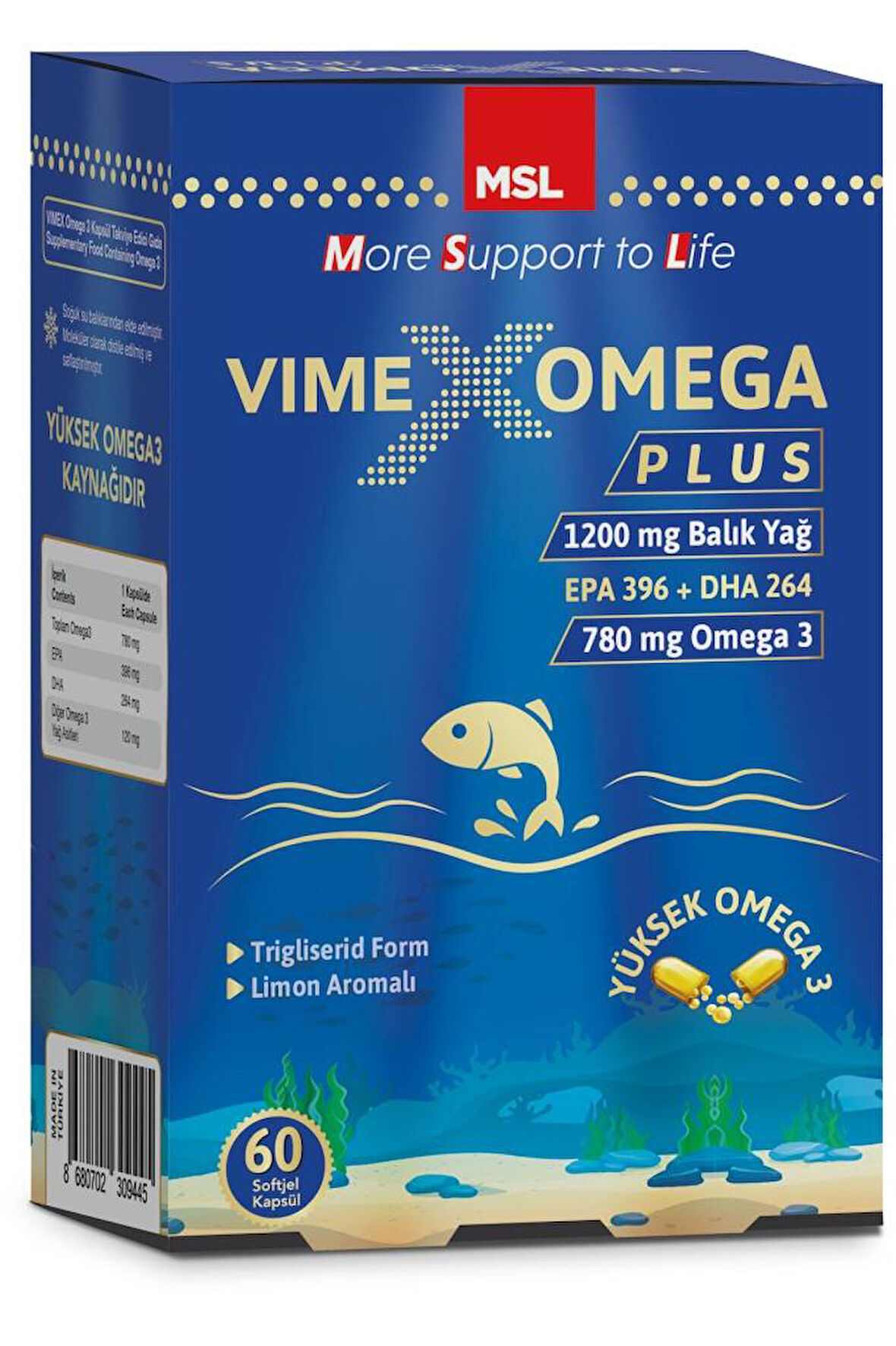 Vimex Omega Plus 30 Softgel