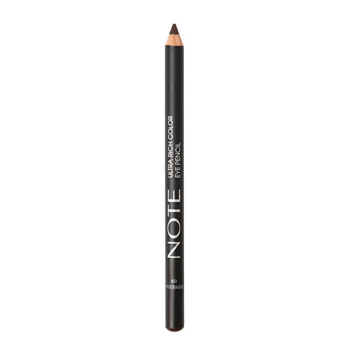 Note Ultra Rich Color Eye Pencil Göz Kalemi 09 Espresso