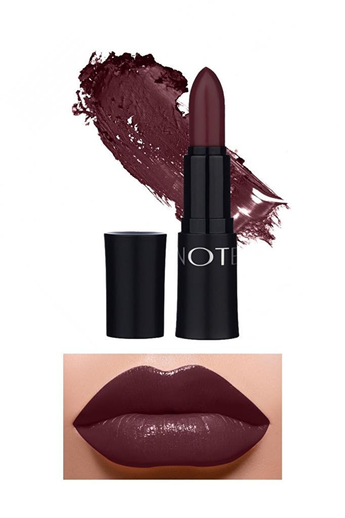 Note Mattemoist Lipstick Mat Bitişli Ruj 304 Spring - Bordo