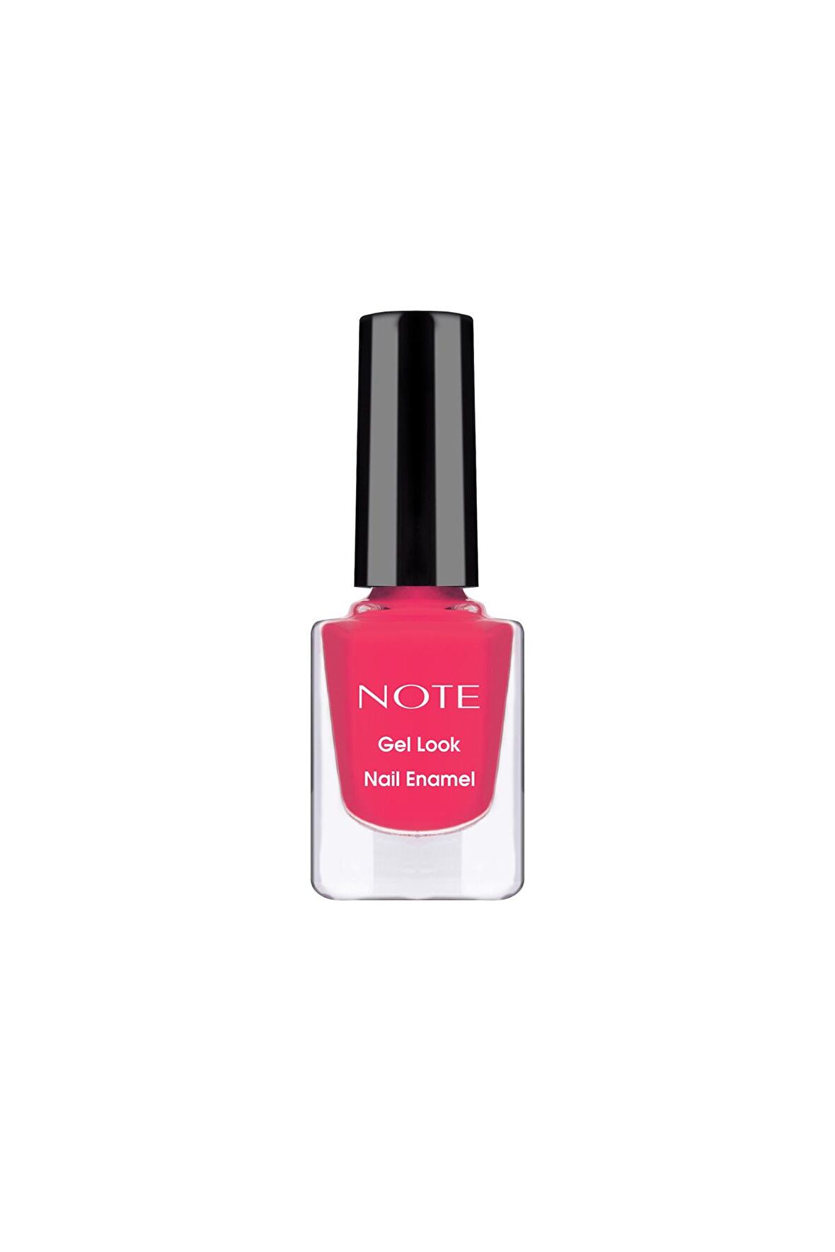 Note Gel Look Oje 12 Hot Pink - Pembe