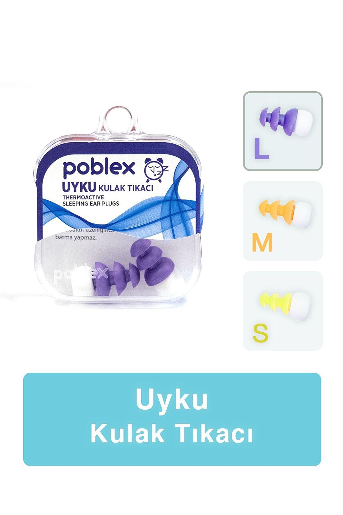 POBLEX UYKU KULAK TIKACI L