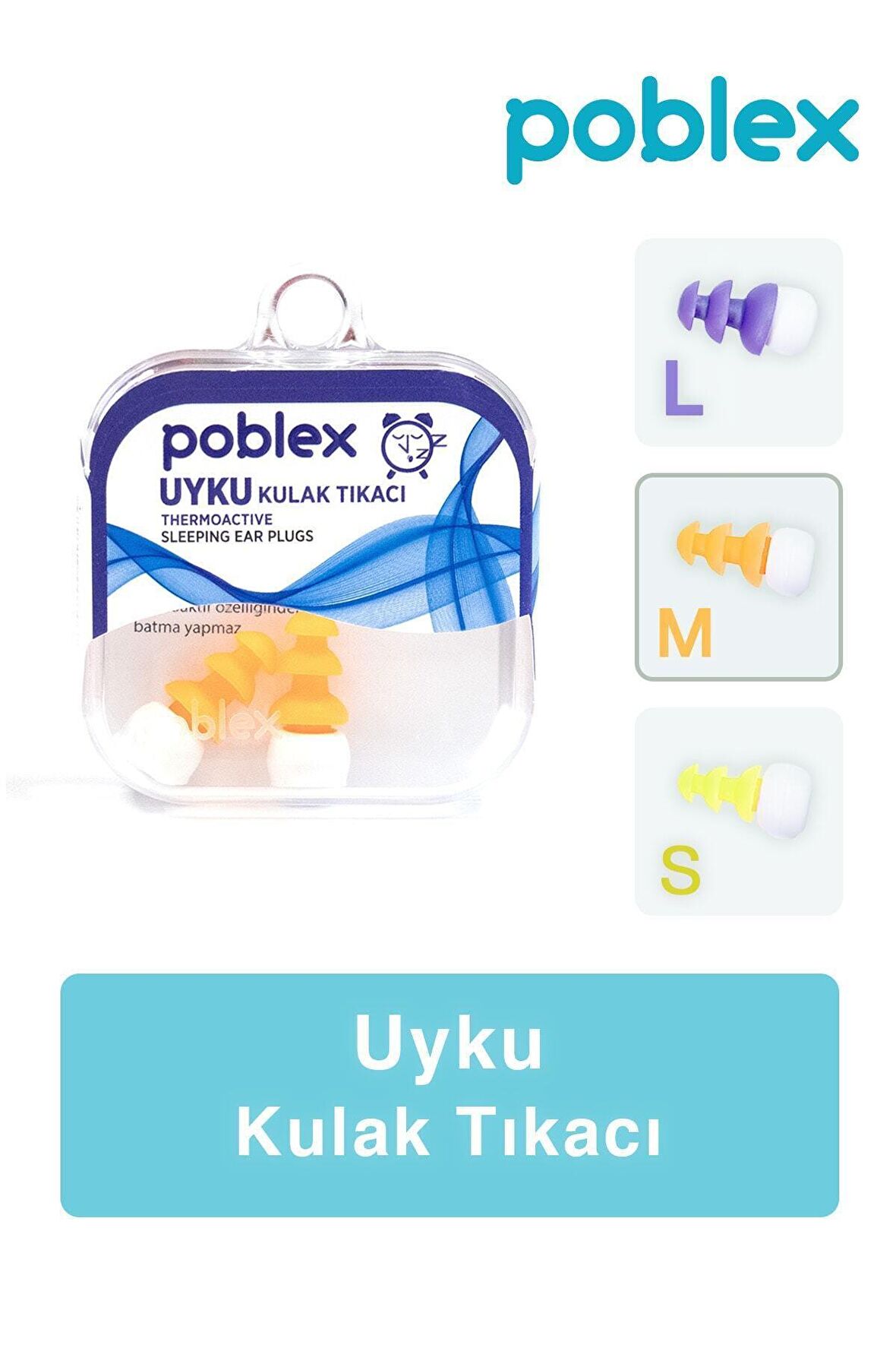 POBLEX UYKU KULAK TIKACI S