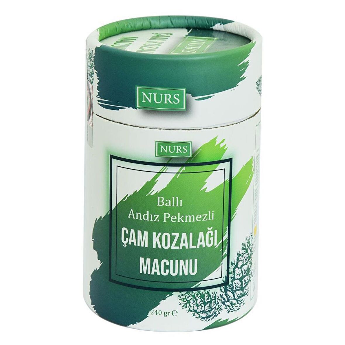 Nurs Ballı Andız Pekmezli Çam Kozalağı Macunu Doğal 240 Gr