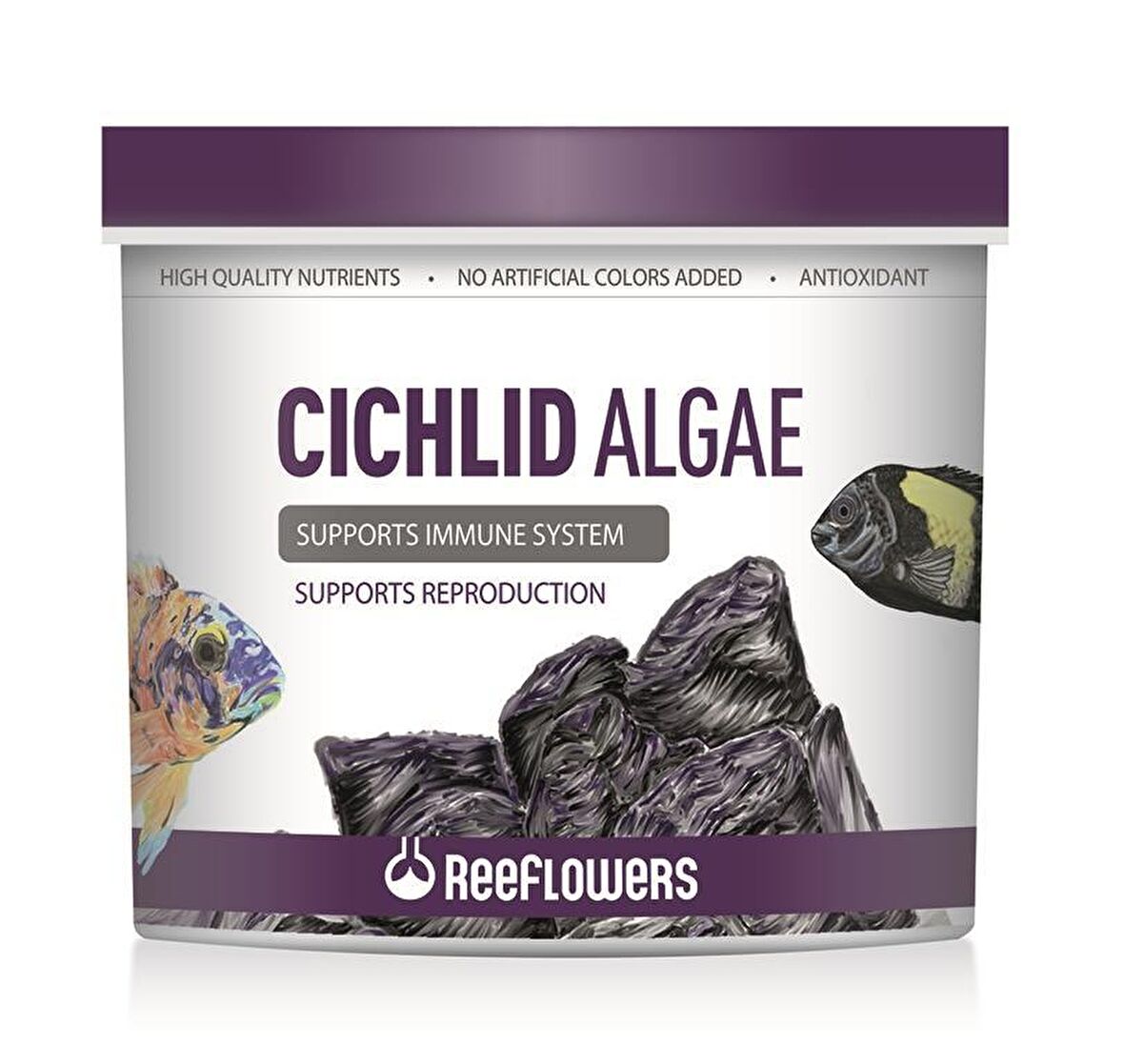 ReeFlowers Cichlid Algae Balık Yemi 500 Ml