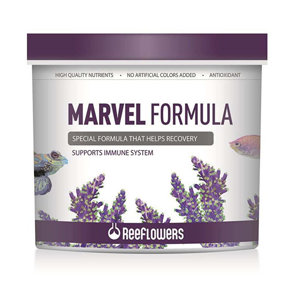 ReeFlowers Marvel Formula Tatlı Su ve Tuzlu Su Balık Yemi 250 Ml