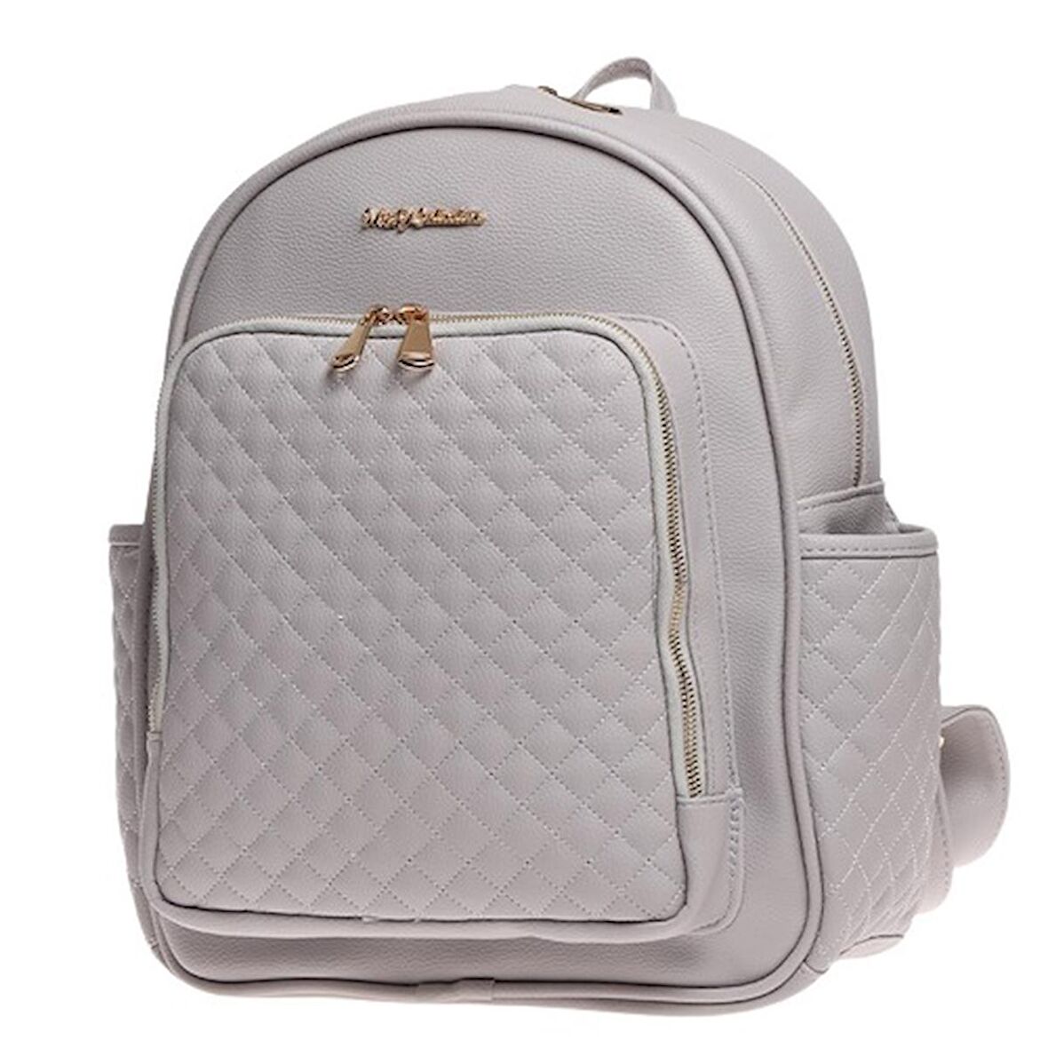 Mysis Moda 7130 Çok Amaçlı Unisex Bebek Bakım Çantası Gri