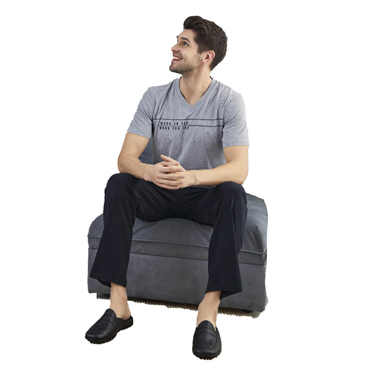 Elitepoint 918 Erkek Yazlık  Pijama Takımı