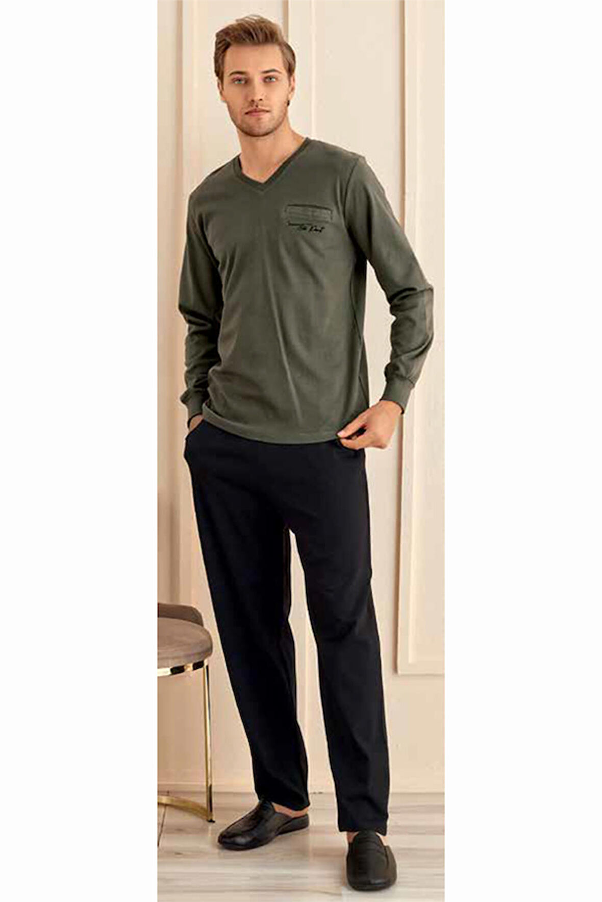 Elitepoint 1116 Erkek Kışlık Pijama Takım