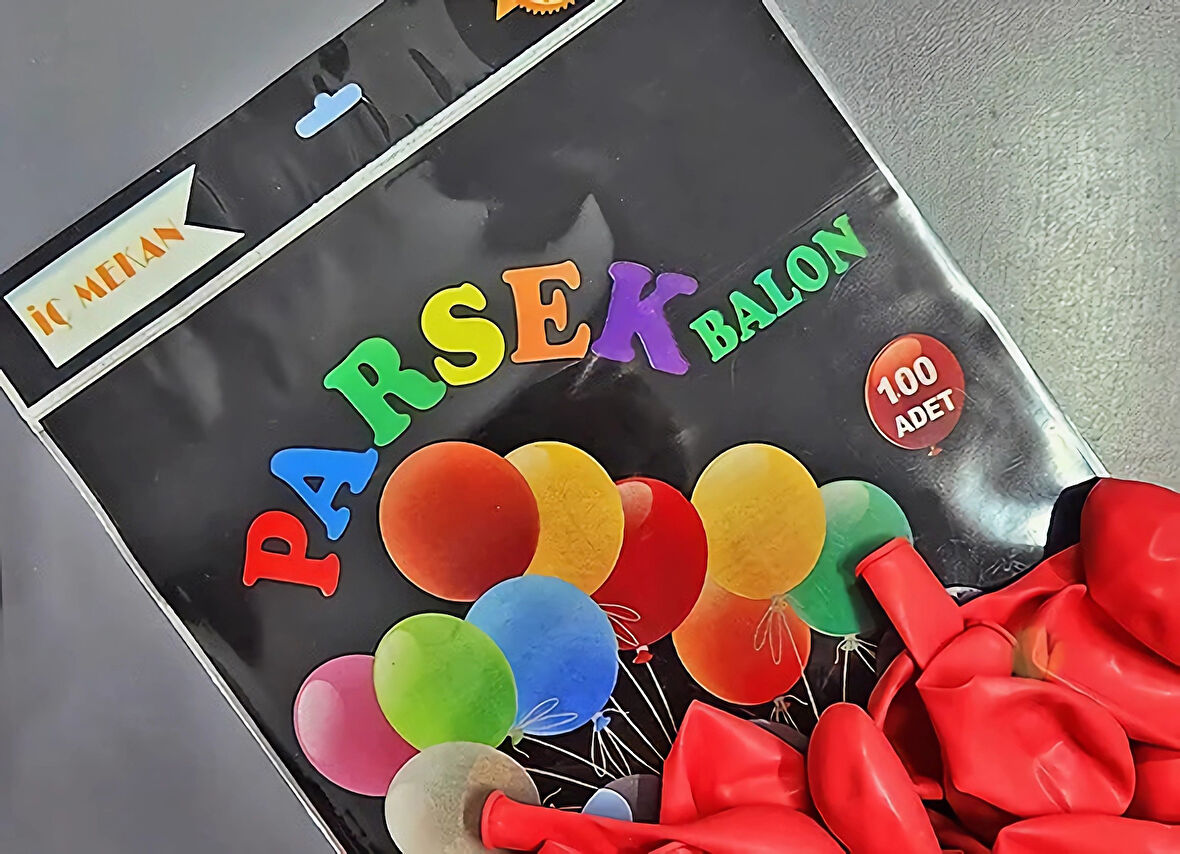 Balon 100 Lü Renk Kırmızı
