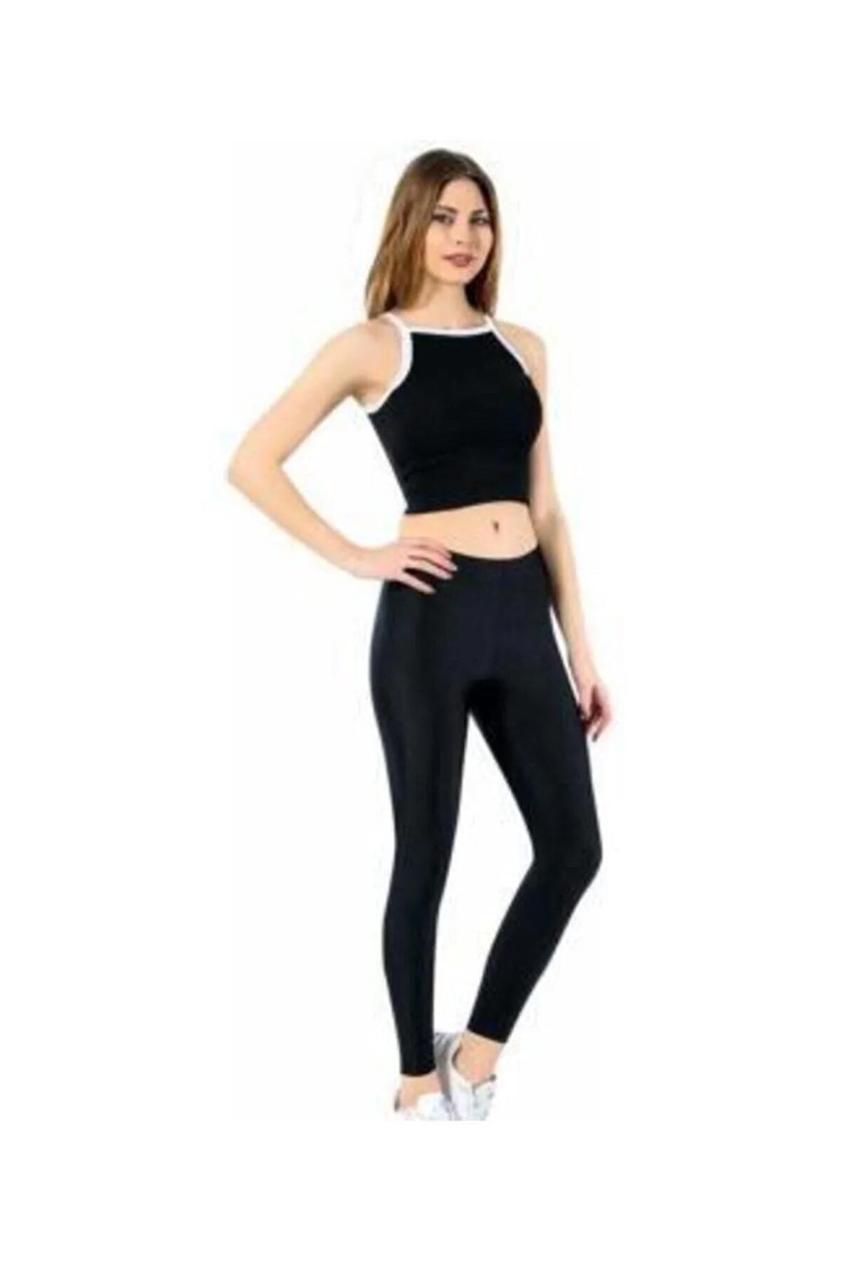 Füme Fitilli Kadife Tayt