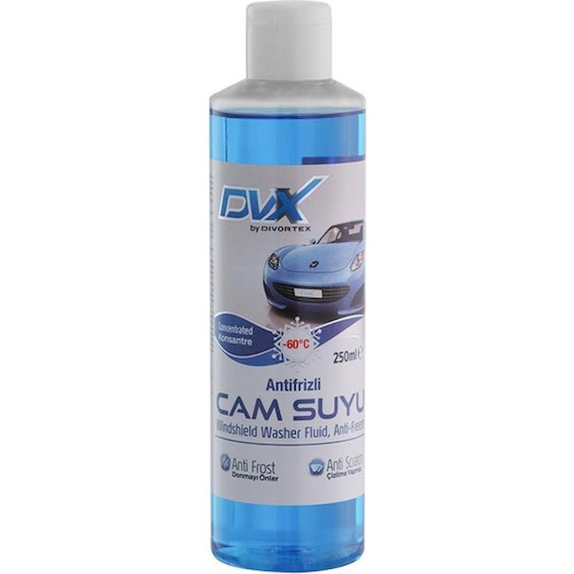 Divortex -60° Konsantre Antifrizli Cam Suyu 250 ml