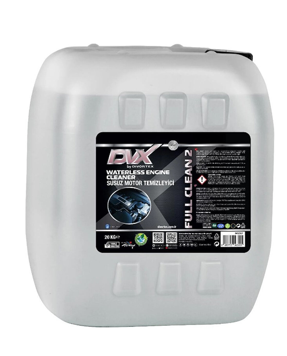 Divortex Susuz Motor Temizleme Ürünü 20 kg.