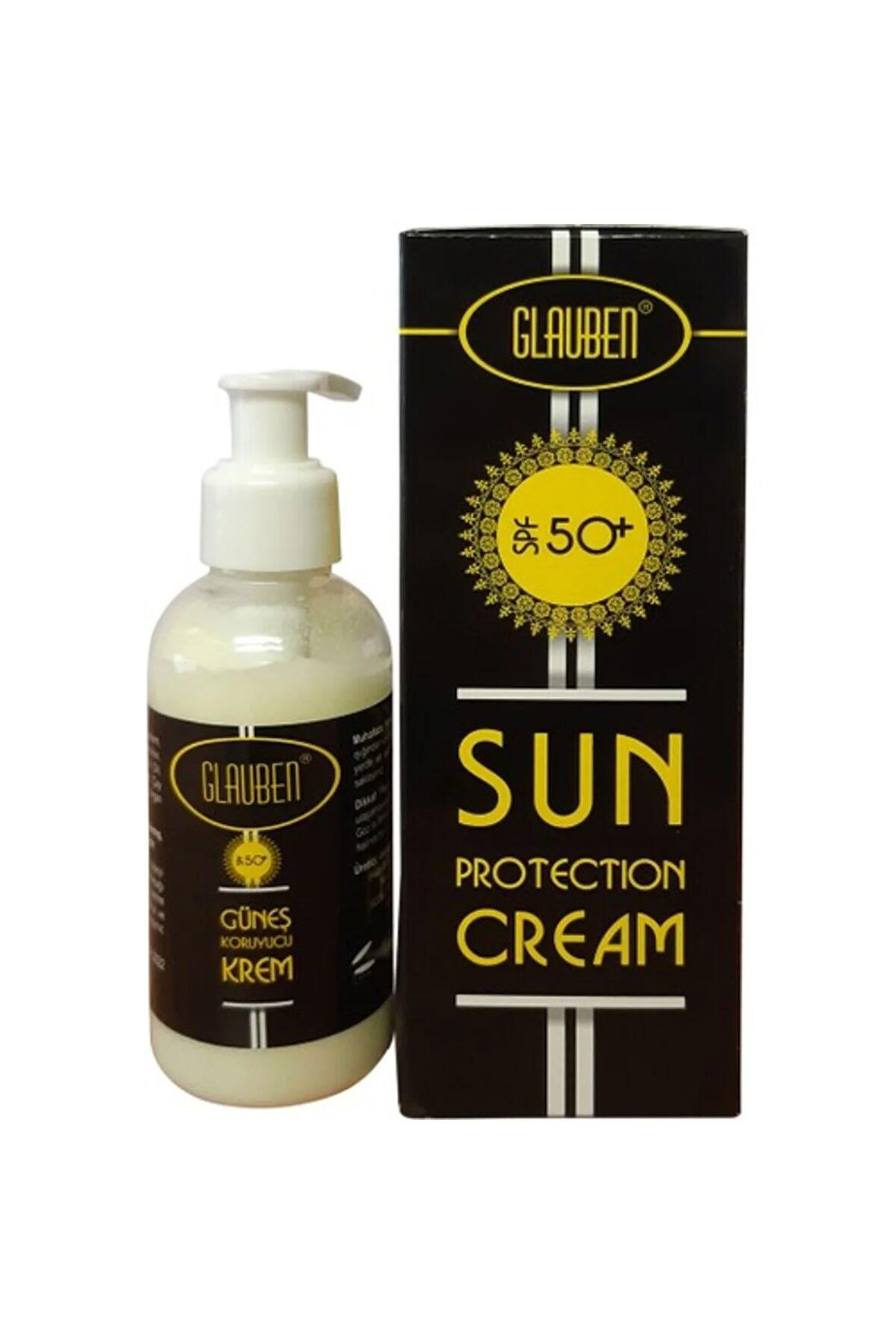 Güneş Koruyucu Kremi Spf 50 Faktör 150ml Doğal Bitkisel