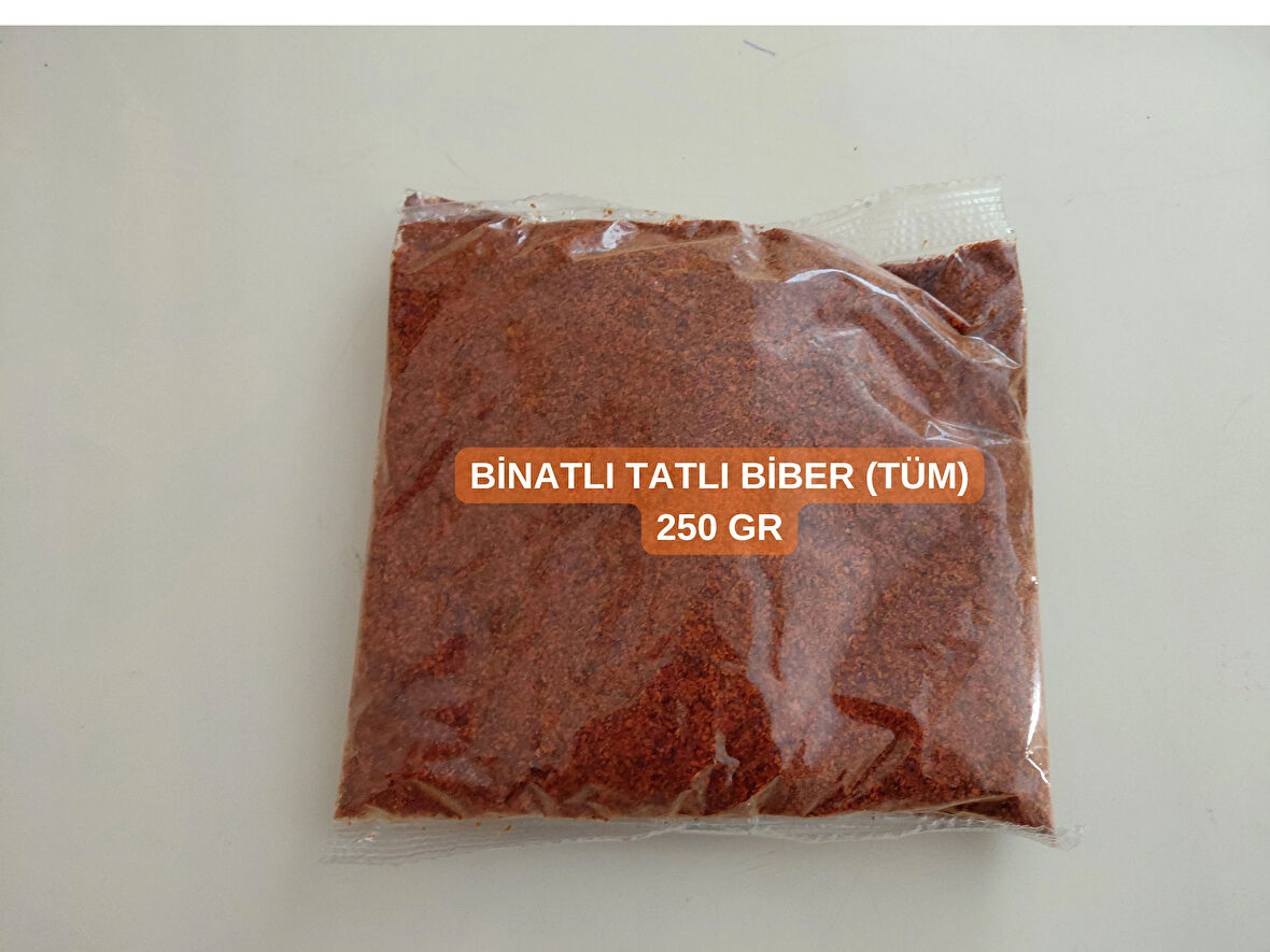 BİNATLI TATLI BİBER (TÜM) 250 GR