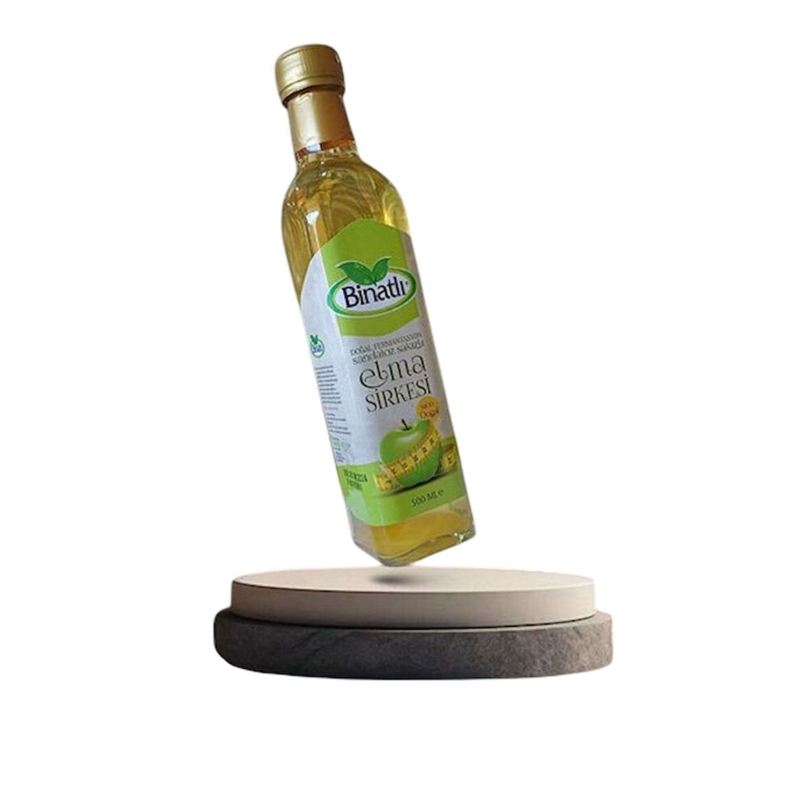 BİNATLI SANDALOZLU ELMA SİRKESİ 500 ML