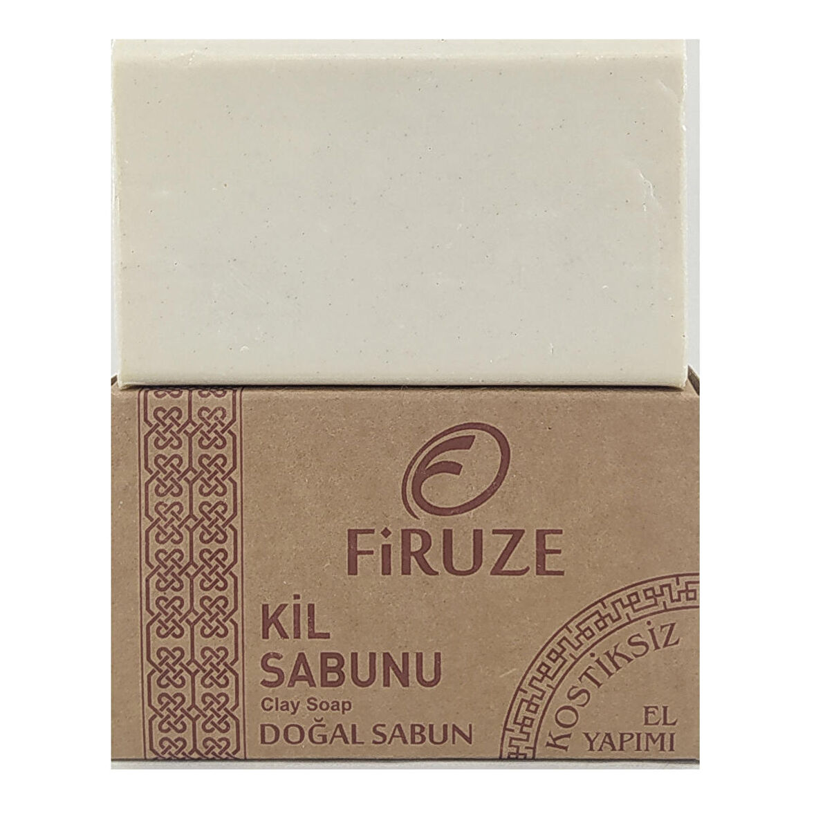 Firuze Kil Sabunu 125gr Kostiksiz Doğal Sabun