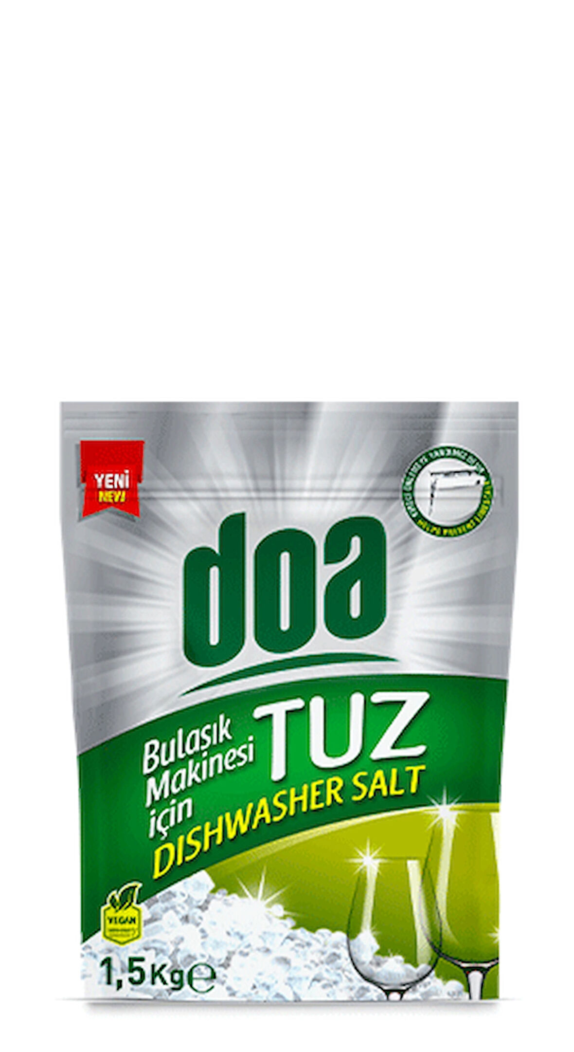 Bulaşık Makina Tuzu - Doypack / 1,5 Kg