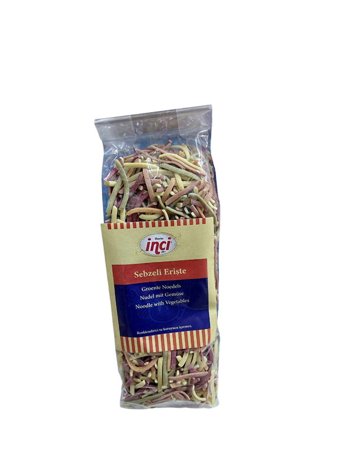 İNCİ SEBZELİ ERİŞTE 400 GR