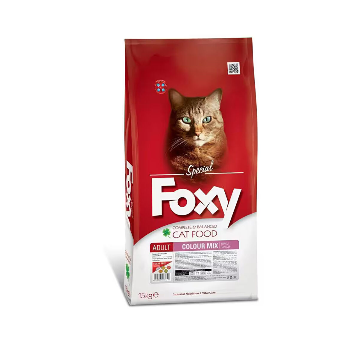 Foxy Colour Mix 15 kg Yetişkin Kedi Maması