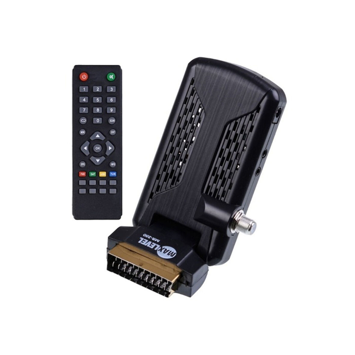 Max Level MR-200 Dıjıtal Uydu Alıcı Mini Scartlı (Sd)
