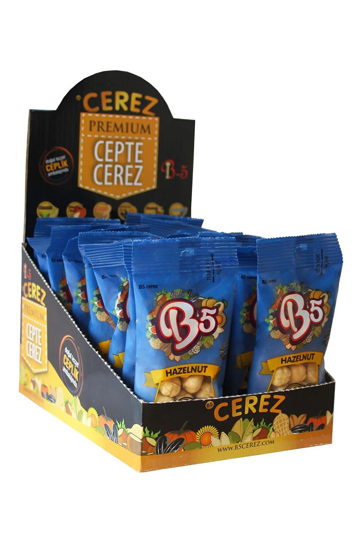 B5 Çerez Fındık 16 x 40 gr