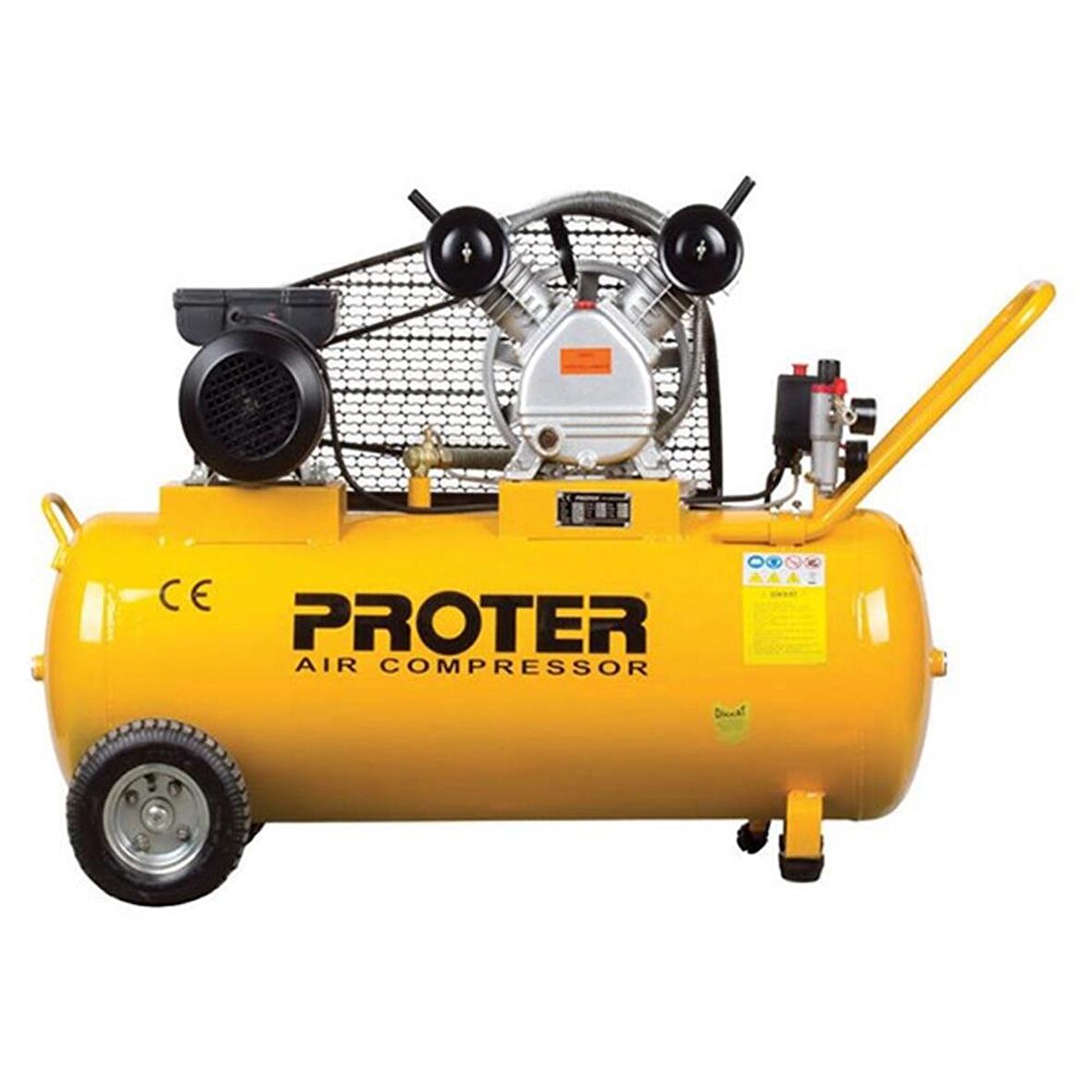 PROTER PR 100 LT 3 HP ÇİFT KAFA HAVA KOMPRESÖRÜ