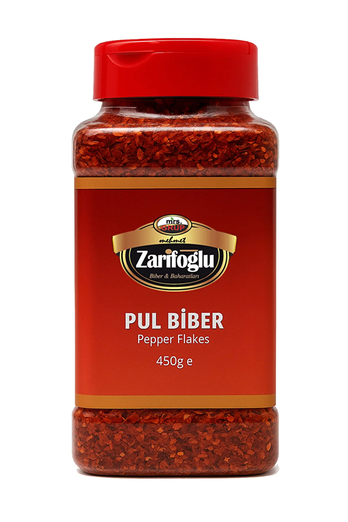 Pul Biber Pet 450 gr Büyük Boy