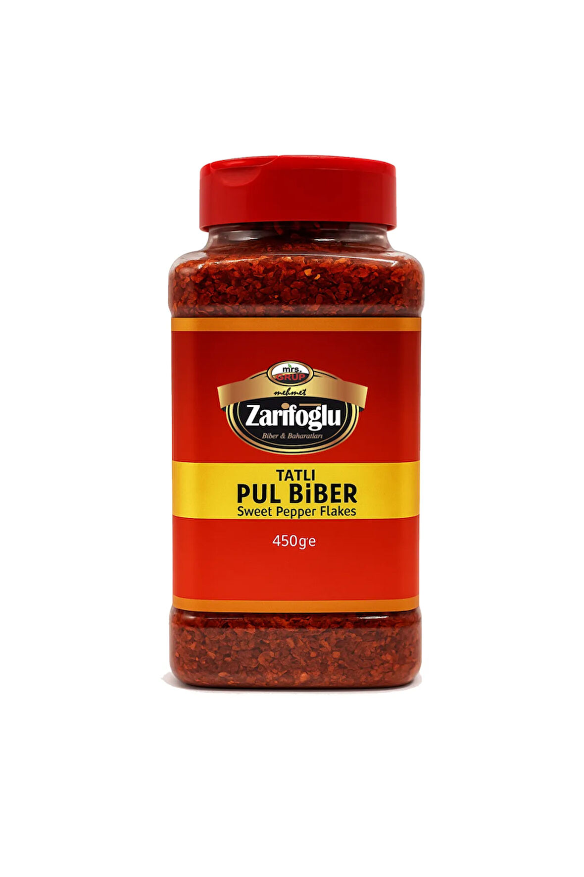 Pul Tatlı Biber Pet 450 gr Büyük Boy