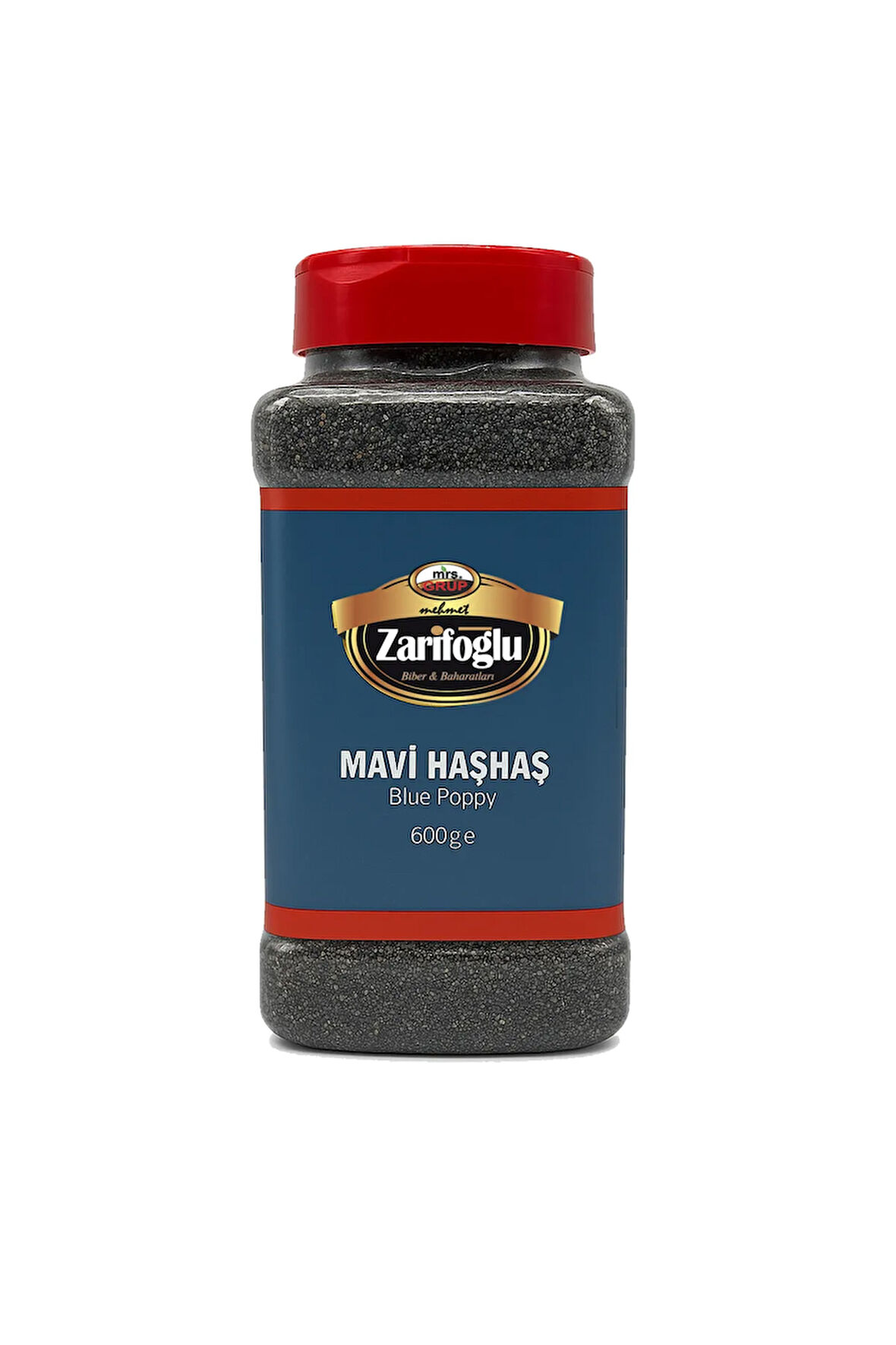 Mavi Haşhaş Pet 600 gr Büyük Boy