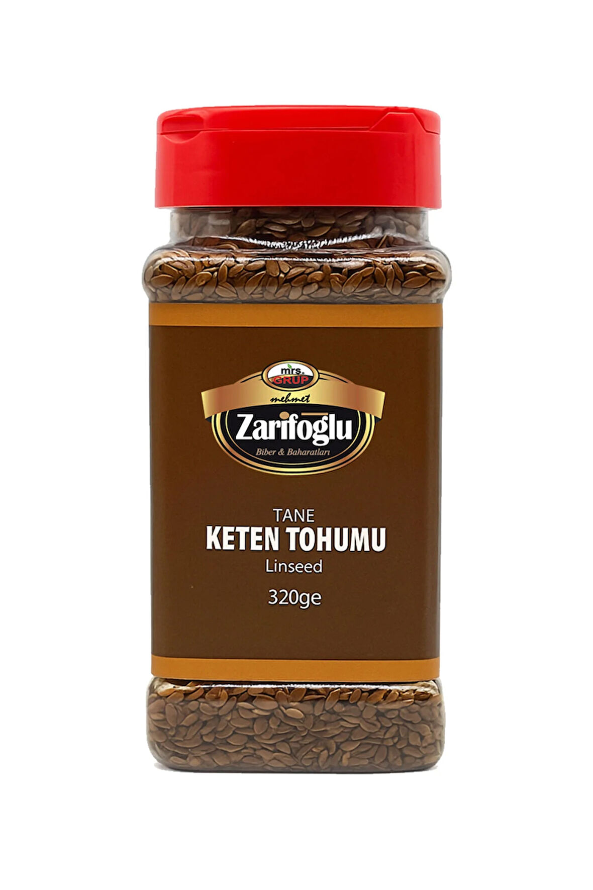 Keten Tohumu Tane Pet 320 gr Orta Boy