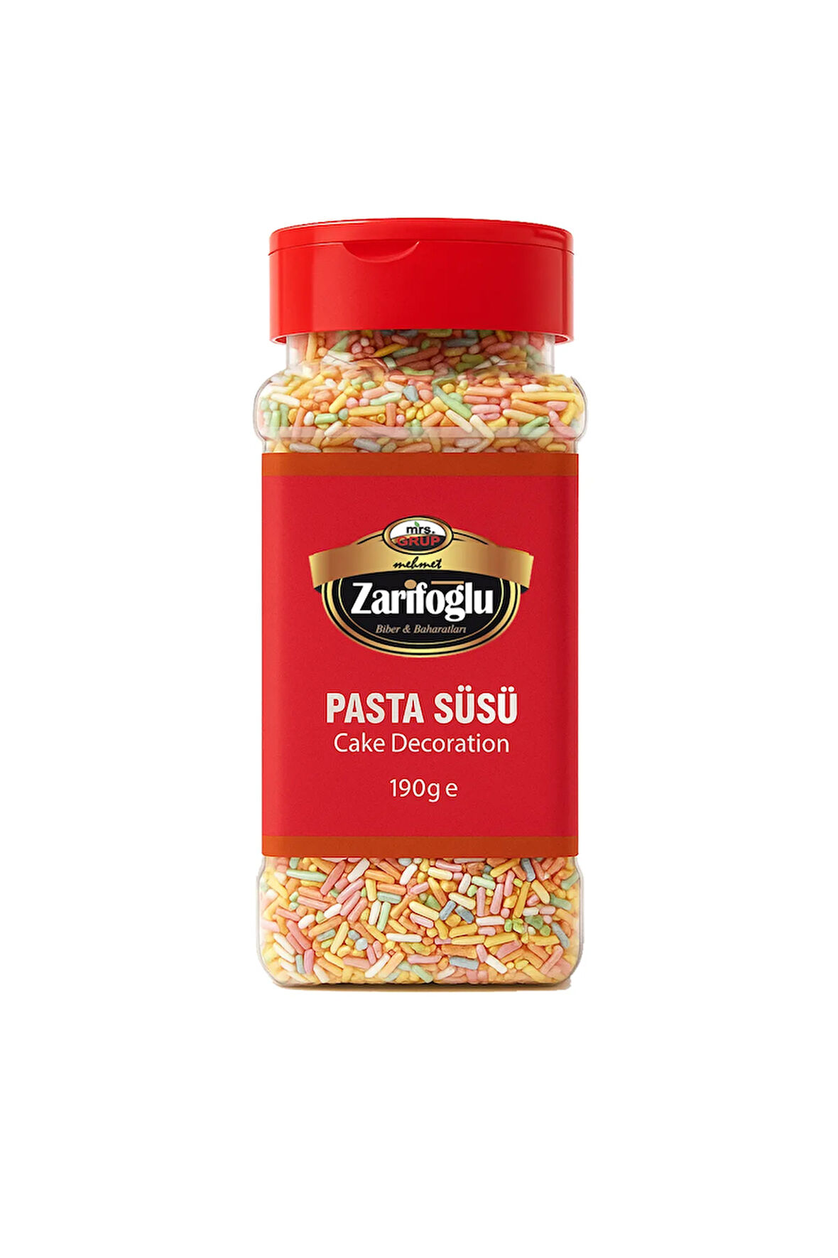 Pasta Süsü Pet 190 gr Orta Boy