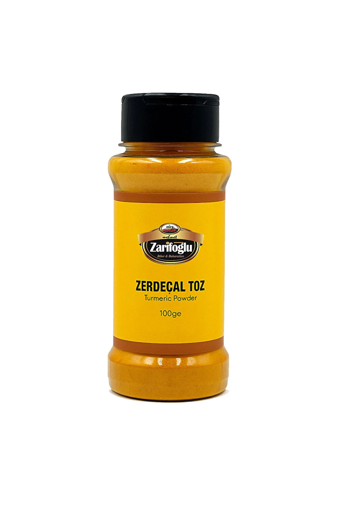 Zerdeçal Toz Pet 100 gr Küçük Boy