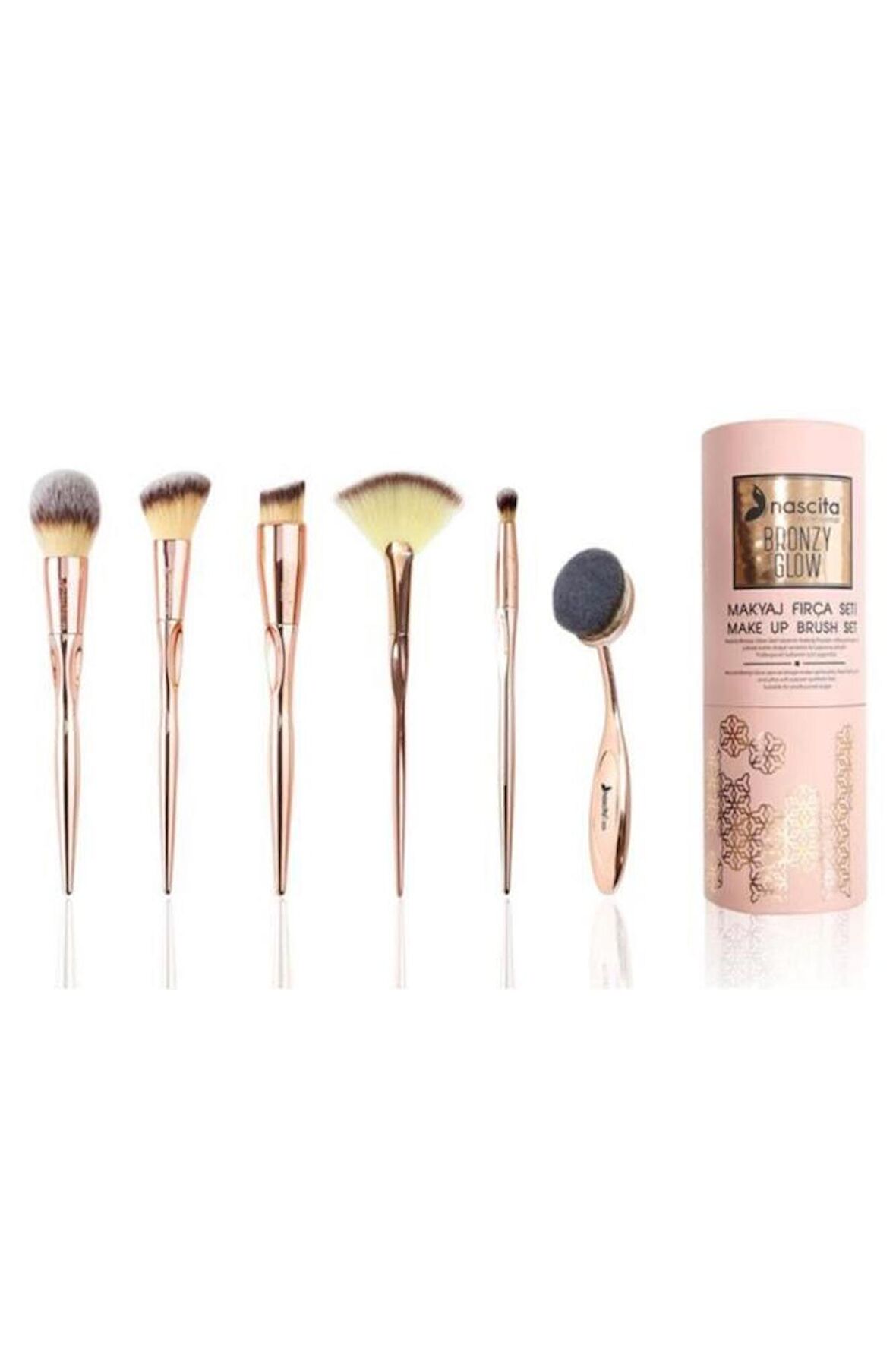 Nascita Yeni Bronz Set 6 NASBRUSHKVZ20