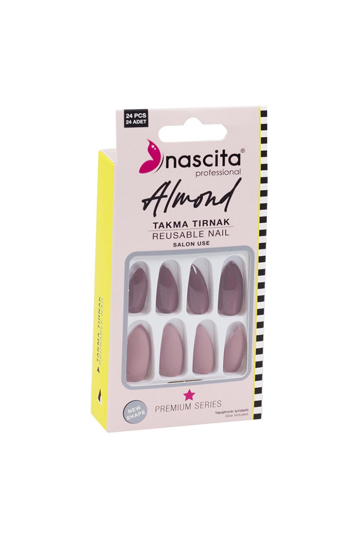 Nascita 24lü Renkli Tırnak Almond - 151