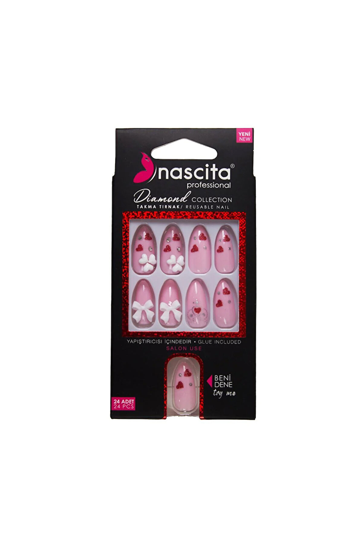 Nascita Taşlı Takma Tırnak - 262