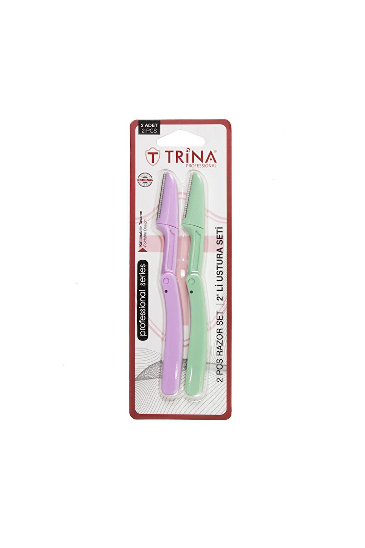 Trina Açılır Kapanır Kaş Usturası 2'Li - 02