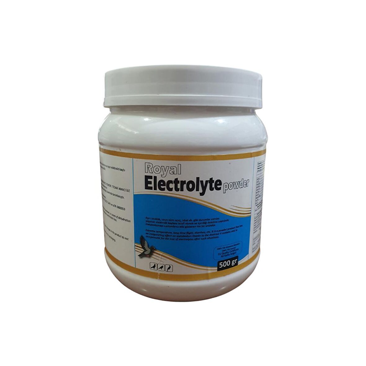 Royal İlaç Electrolyte Powder 500 Gr. Kanatlılarda Elektrolit Desteği