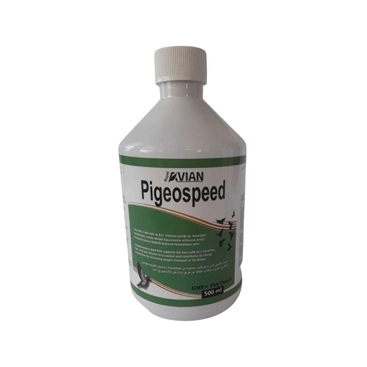 Royal İlaç Pigeospeed 500 Ml. Güvercinlerde Uçum Hızı Desteği