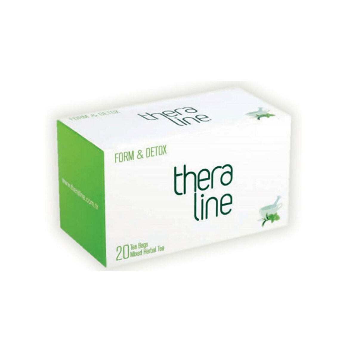 Theraline Form & Detox (Detox Arınma Zamanı) Bitki Çayı Süzen Poşet 20 Adet