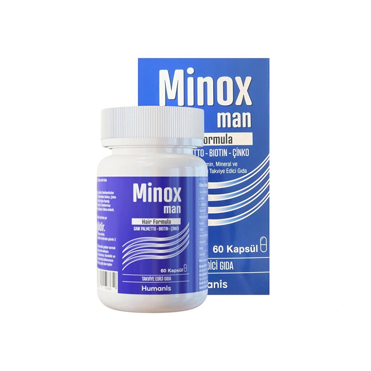 Minox Man Hair Formula 60 Kapsül