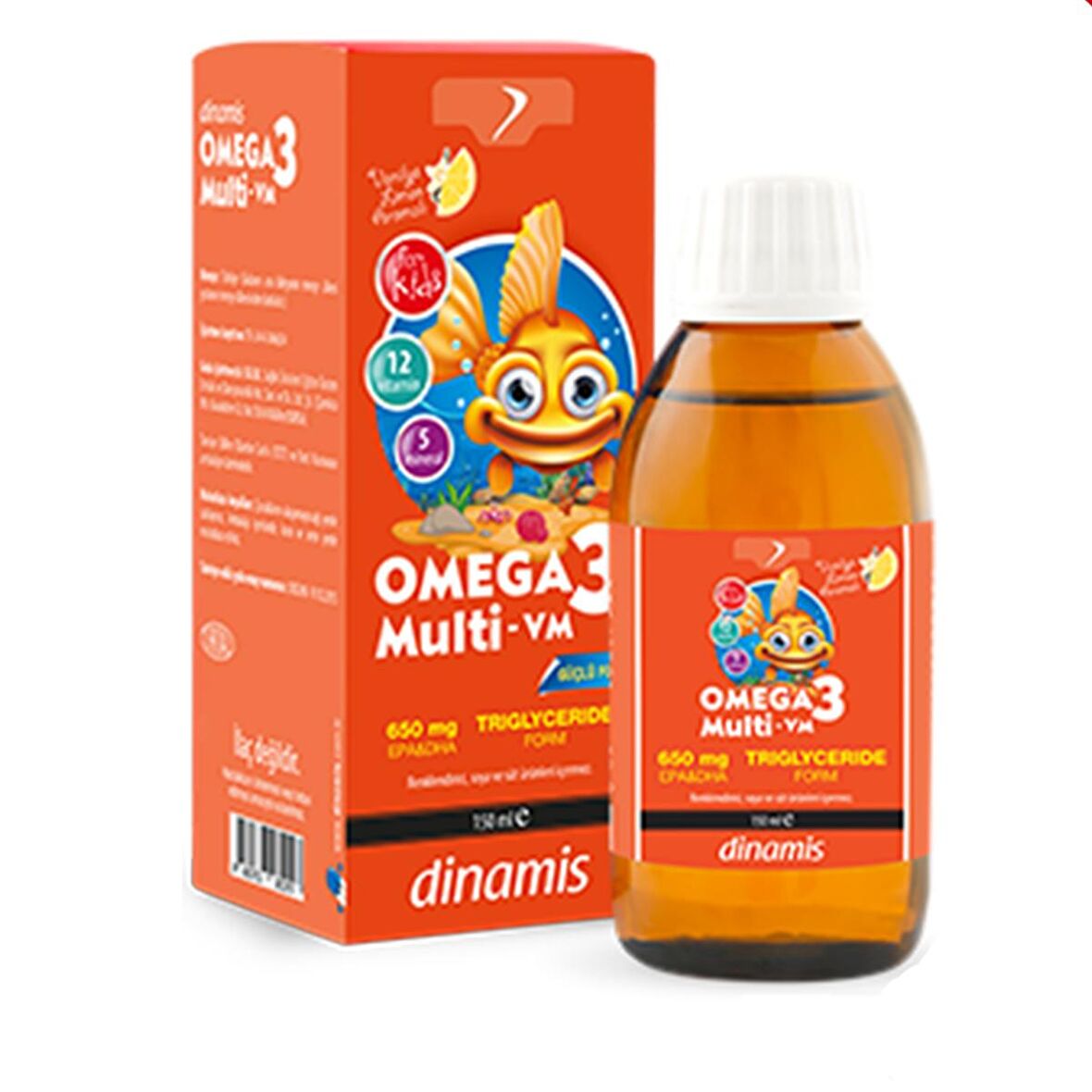 Dınamıs Omega3 Multı-Vm Surup 150 Ml