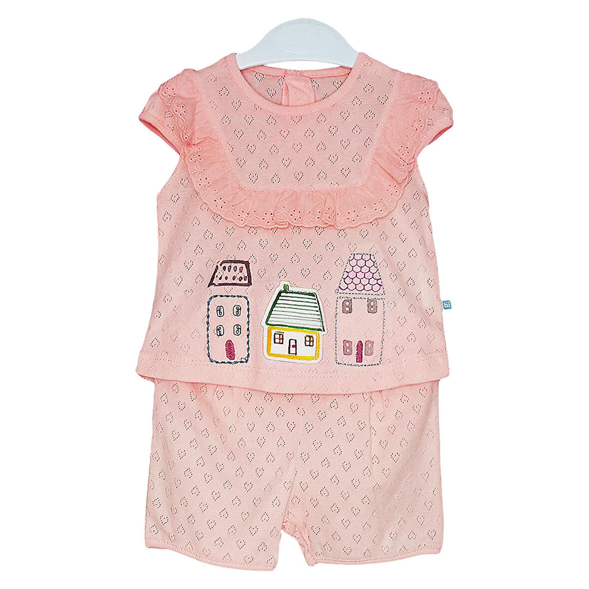 Bibaby Summer Days Bebek Takımı - 2 li - Somon