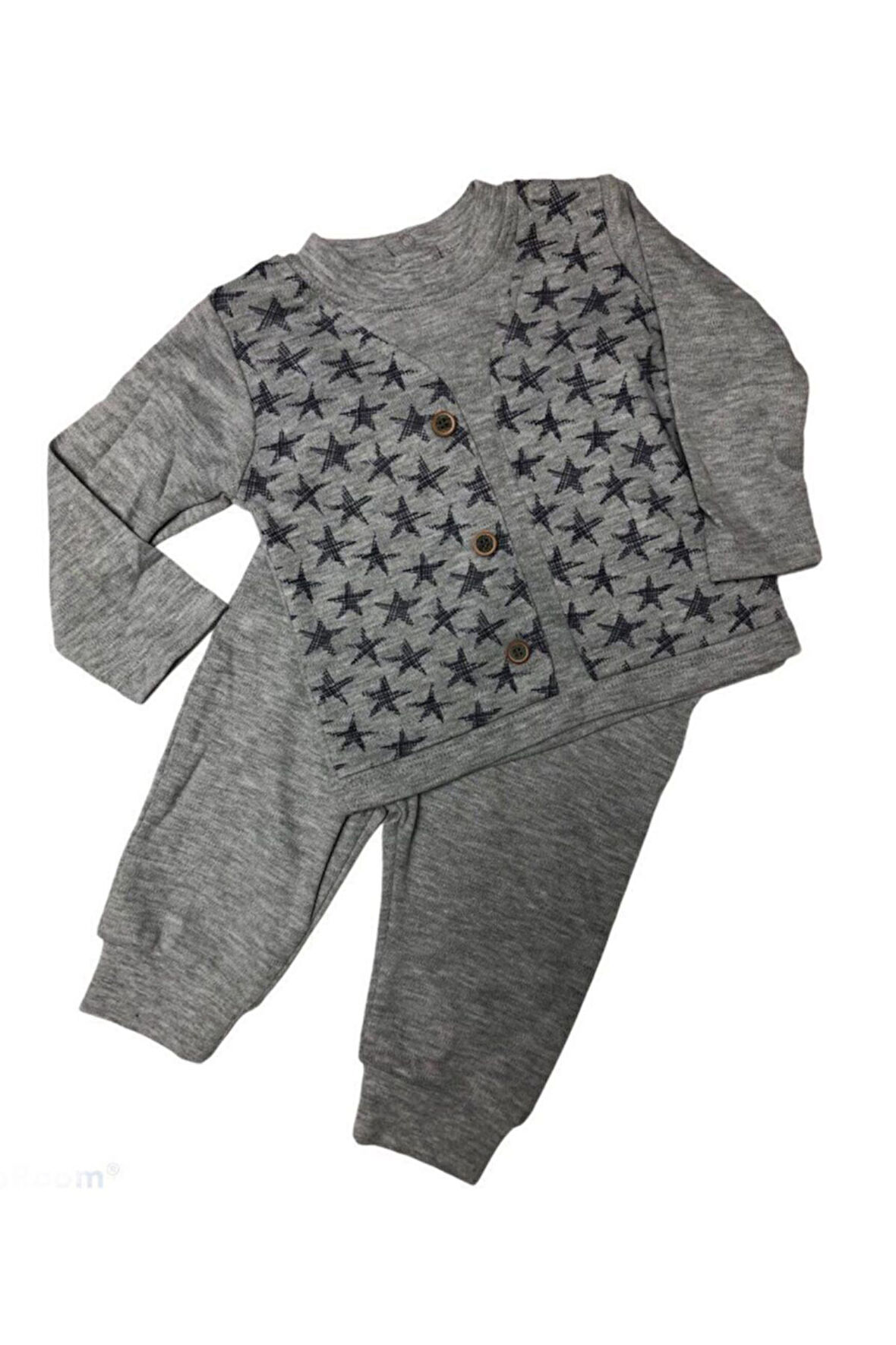 Bebek Yelek Görünümlü 2'li Takım