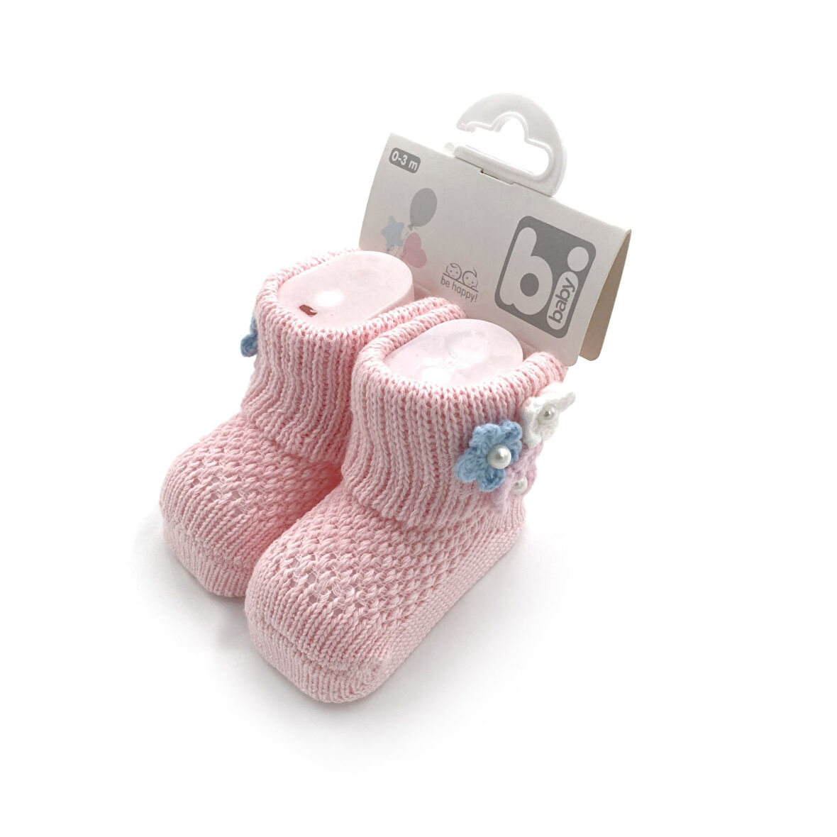 Bibaby Çiçekli Bebek Çorabı 68300